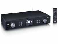 Lenco DIR-250BK Internetradio mit DAB+, Bluetooth, WLAN, Schwarz A004231