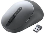 Dell Multi-Device Wireless-Maus MS5320W Grau - Bluetooth, USB-Dongle, 4000 DPI, 5