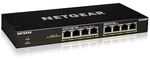 NETGEAR 8-Port Gigabit Ethernet Unmanaged Essentials PoE+ Switch (GS308PP): mit 8 x