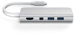 Satechi USB-C Multimedia Adapter Silber