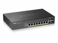 ZyXEL GS2220-10HP 8-Port + 2x SFP/Rj45 Gigabit L2 managed PoE+ Switch, 180W