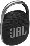 JBL Clip 4 black Tragbarer Bluetooth-Lautsprecher wasserdicht nach IP67