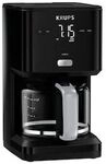 Krups KM6008 Filterkaffeemaschine SMART N LIGHT Schwarz 24h-Timer