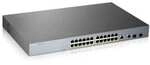 ZyXEL GS1350-26HP Gigabit Smart Switch, 24x RJ-45, 2x RJ-45/SFP, PoLRE/PoE+