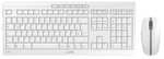 Cherry STREAM Kabellose Maus-Tastaturkombination wei&szlig;