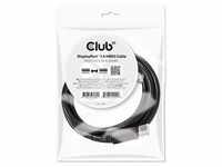 Club3D Club 3D DisplayPort 1.4 Kabel 2m DP zu DP HBR3 St./St. schwarz CAC-2068