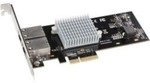 Sonnet Presto 10GBASE-T Ethernet 2-Port PCIe Card