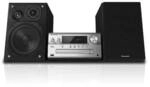 Panasonic SC-PMX94EG-S CD-Mikrosystem mit DAB+ und optischem Eingang silber