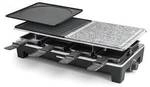 Rommelsbacher RCS 1350 Raclette-Grill Aluminium-Geh&auml;use 8er Wechselplatten