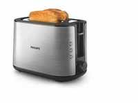Philips HD2650/90 Viva Collection Toaster – 2 Scheiben, breite Toastkammer