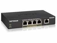 Netgear GS305P 5-Port Gb PoE Switch 63W unmanaged, lüfterlos GS305P-200PES