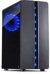 Inter-Tech Thunder Midi Tower ATX Gaming Geh&auml;use Seitenfenster