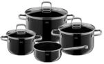 Silit Silargan&reg; Elegance Topf-Set 4-teilig Black