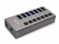 i-tec USB 3.0 Charging HUB 7 port + Power Adapter 36 W U3CHARGEHUB7