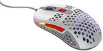 Cherry XTRFY M42 RGB kabelgebundene Gaming Maus USB Retro Grau