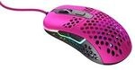 Cherry XTRFY M42 RGB kabelgebundene Gaming Maus USB Pink