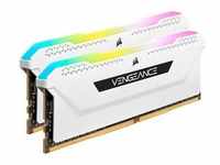 16GB (2x8GB) Corsair Vengeance RGB PRO SL DDR4-3200 RAM CL16 (16-20-20-38) Weiß