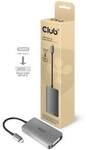 Club 3D USB Typ C zu Dual Link DVI-I Aktiver Adapter