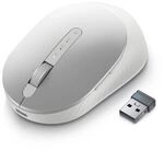 Dell Premier Wireless Mouse MS7421W Platinum Silver - Bluetooth, USB-Dongle, USB-C,