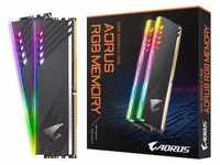 16GB (2x8GB) Gigabyte Aorus RGB DDR4-3733 CL18 Speicher Kit RAM GP-ARS16G37