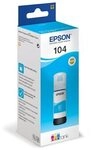 Epson C13T00P240 Original Tintenbeh&auml;lter 104 Cyan EcoTank