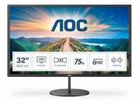 AOC Q32V4 80cm (31,5 ") QHD IPS Office Monitor 16:9 HDMI/DP 75Hz 4ms Sync