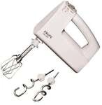Krups F60814 3Mix 7000 Handmixer mit Turbostufe 500 W wei&szlig;
