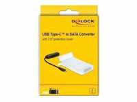 Delock USB Type-C™ zu SATA Konverter mit 2.5″ Schutzhülle 64084