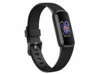 Fitbit Luxe Gesundheits- und Fitness-Tracker schwarz mit schwarzem Armband...