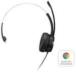 Lenovo 100 Mono Headset Schwarz, kabelgebunden, USB-A