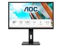 AOC Q32P2CA 80cm (31,5 ") QHD IPS Office Monitor 16:9 HDMI/DP/USB-C PD65W 75Hz