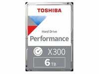 Toshiba X300 Performance HDELX11ZPA51F 6TB 256MB 7.200rpm SATA600 Bulk HDWR460UZSVA
