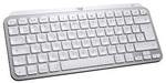 Logitech MX Keys Mini for Mac, Pale Grey - Kabellose & Kompakte Performance Tastatur