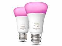 Philips Hue White & Color Ambiance E27 806lm 75W, 2er Pack 8719514291317