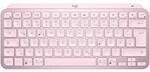 Logitech MX Keys Mini Ros&eacute; - Kabellose Kompakte Performance Tastatur, Unterst&uuml;tzt