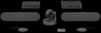Logitech Rally Plus - Modulares 4K-Videokonferenzsystem f&uuml;r gro&szlig;e R&auml;ume