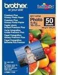 Brother BP71GP50 Fotopapier-A6, Paket mit 50 Blatt, 260 g/qm