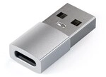 Satechi USB Type-A zu Type-C-Adapter Silber
