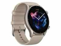 Amazfit GTR 3 Smartwatch Aluminium-Gehäuse, Moonlight Grey, Amoled-Display