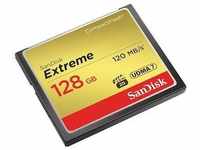 SanDisk Extreme 128 GB CompactFlash Speicherkarte bis zu 120 MB/s SDCFXSB-128G-G46