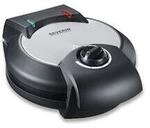 Severin WA 2103 Waffeleisen Edelstahl schwarz