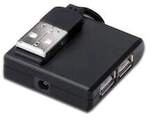 DIGITUS USB 2.0 Hub 4-Port schwarz