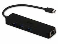 i-tec USB-C Slim Passive HUB 3 Port + Gigabit Ethernet Adapter C31GL3SLIM