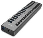 i-tec USB 3.0 Charging HUB 16 port + Power Adapter 90 W