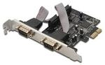 DIGITUS PCI Express 2-Port Serielle Schnittstellenkarte