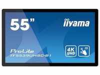 iiyama ProLite TF5539UHSC-B1AG 139cm (55 ") 4K UHD Touch Monitor HDMI/DP/VGA