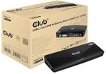 Club 3D CSV -3103D USB-A 5Gbps UHD 4K Docking Station DisplayLink&reg; Certified