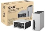 Club 3D USB 3.0 4K UHD Mini Docking Station CSV-3104D