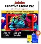 Adobe Creative Cloud Pro | Studenten & Lehrer | Download & Key | inkl. 50&euro;