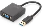 DIGITUS USB 3.0 zu VGA Grafikadapter schwarz
